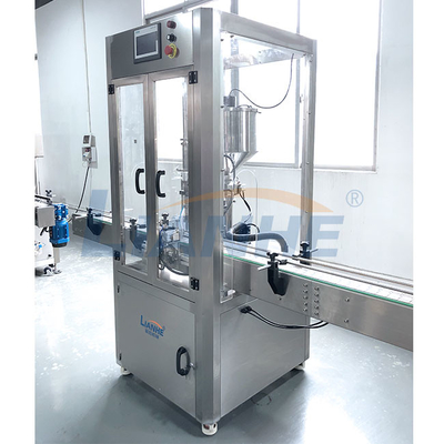 Máquina de enchimento detergente automática, enchimento da garrafa do pistão da fase monofásica