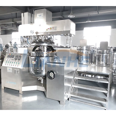Máquina de mistura de creme cosmética do misturador do emulsivo 350L do homogenizador do misturador do vácuo