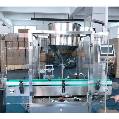 Controle líquido do écran sensível do gotejamento da máquina de enchimento do creme cosmético do CE anti