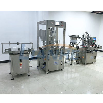 Máquina de enchimento antiferrugem da cabeça do dobro do PLC Leakproof com bomba servo