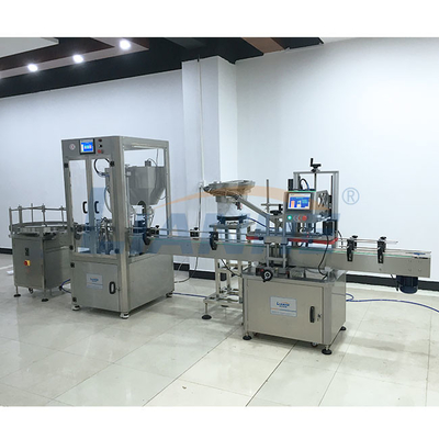 Máquina de enchimento antiferrugem da cabeça do dobro do PLC Leakproof com bomba servo