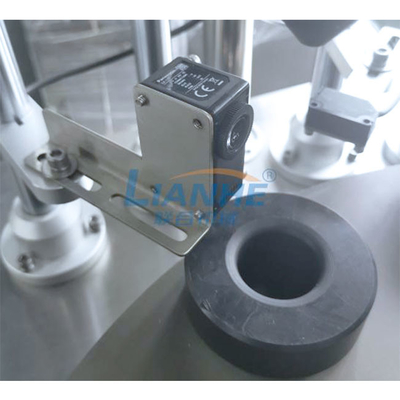 Controle semi automático ultrassônico do PLC da máquina de enchimento do tubo de LIANHE