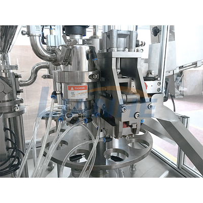 enchimento automático do tubo da pomada 220V e estábulo de selagem da máquina práticos
