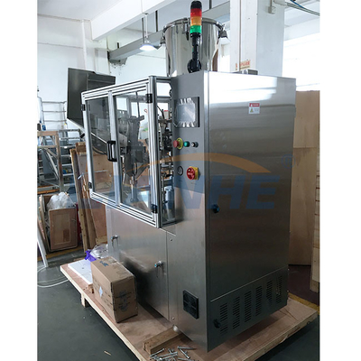 Estábulo da gota do comprimento 210mm da máquina de enchimento do tubo do creme 110V/220V anti