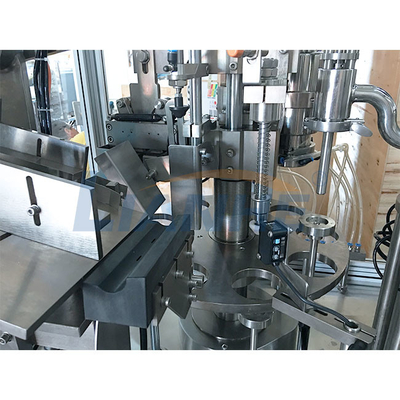 Estábulo da gota do comprimento 210mm da máquina de enchimento do tubo do creme 110V/220V anti