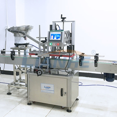Estábulo tampando da máquina da garrafa inoxidável do ISO para o enchimento do óleo essencial