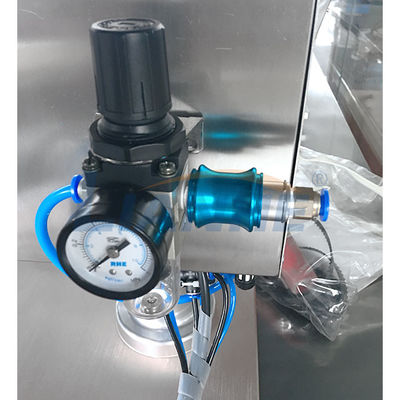 Máquina tampando 220V/110V da garrafa semi automática com 4 rolos