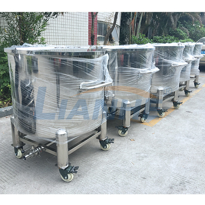 Bens anticorrosivos de aço inoxidável sanitários do tanque de armazenamento 100L-5000L