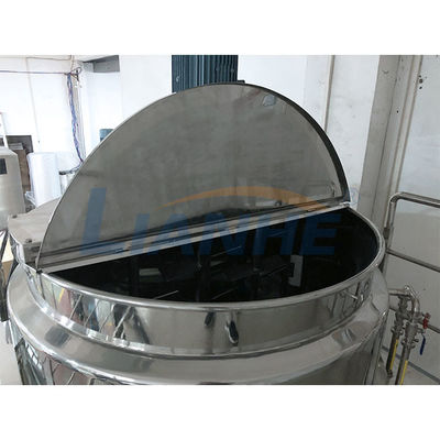 3 da loção do homogenizador camadas do misturador do emulsivo com sistema da circulação