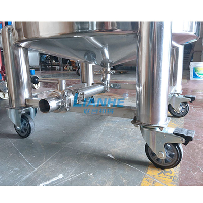 Tanque de armazenamento de aço inoxidável antiferrugem de SUS316L Leakproof para a mistura da loção