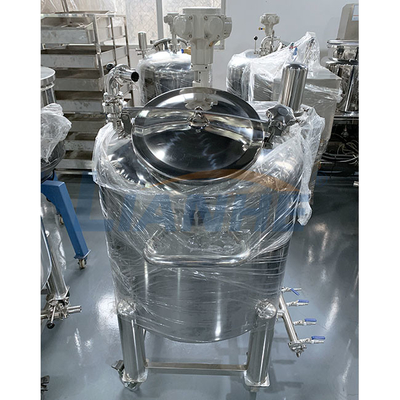 Perfume os tanques de armazenamento líquidos de aço inoxidável verticais 200L com 4 tomadas