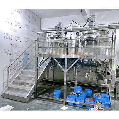 Máquina líquida detergente multifuncional 1000L 4KW do misturador prática