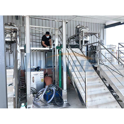Material alto detergente líquido do misturador 4KW SUS316L do emulsivo da tesoura