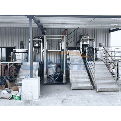 Material alto detergente líquido do misturador 4KW SUS316L do emulsivo da tesoura