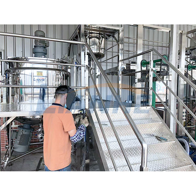 Material alto detergente líquido do misturador 4KW SUS316L do emulsivo da tesoura