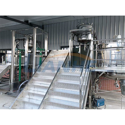 Material alto detergente líquido do misturador 4KW SUS316L do emulsivo da tesoura
