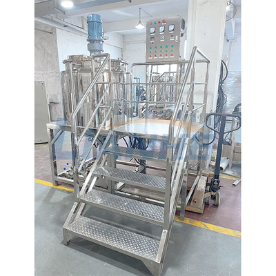 máquina de mistura inoxidável do batom 500L, máquina de fatura líquida da lavagem do prato SUS304