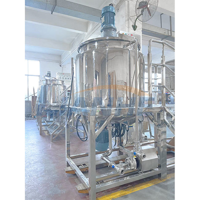máquina de mistura inoxidável do batom 500L, máquina de fatura líquida da lavagem do prato SUS304