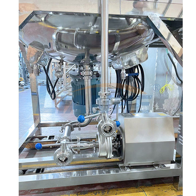 máquina de mistura inoxidável do batom 500L, máquina de fatura líquida da lavagem do prato SUS304