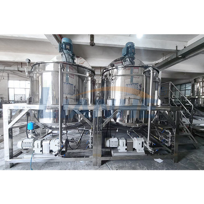 ketchup 3000L que faz o misturador alto do emulsivo da tesoura com bomba de circulação