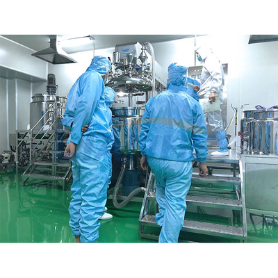 Máquina de mistura dos cosméticos do aquecimento de vapor para o controle do écran sensível do sabão líquido 200L