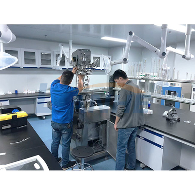 Misturador alto pequeno do emulsivo da tesoura do laboratório 65 RPM para a fatura cosmética do creme