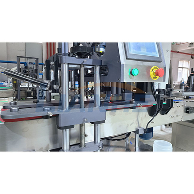 Único controle inoxidável líquido do PLC da máquina de enchimento do bocal 380V
