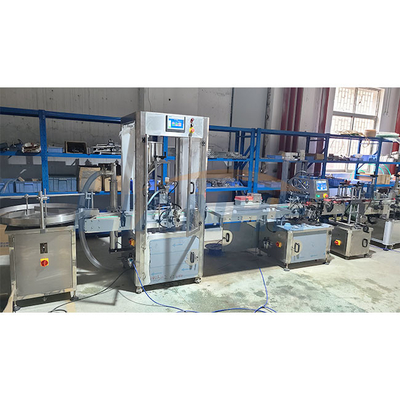 Único controle inoxidável líquido do PLC da máquina de enchimento do bocal 380V