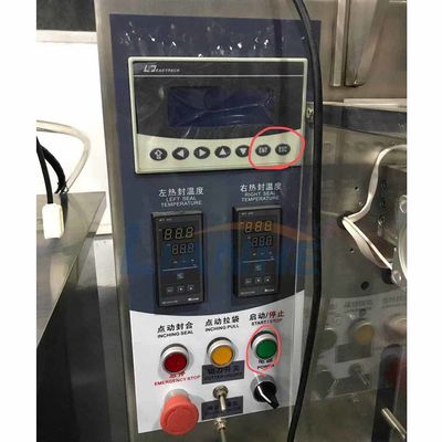 Máquina de enchimento do saquinho de 220V/110V 3.5KW elétrica para o empacotamento de creme