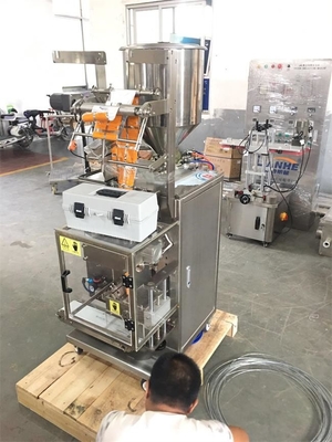 Máquina de enchimento 50ML do saquinho do champô do controle do PLC de aço inoxidável