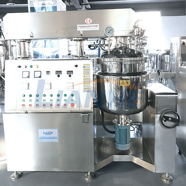 tipo de levantamento hidráulico mistura bidirecional do misturador do emulsivo do vácuo 100L